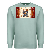 Seafoam cartoon wizards Premium Sweatshirt - TumblerDesignByShophia