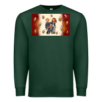 Sports Green cartoon wizards Premium Sweatshirt - TumblerDesignByShophia