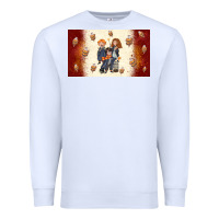 White cartoon wizards Premium Sweatshirt - TumblerDesignByShophia