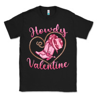Black howdy valentine Classic Tee - MaliasSmallBusiness