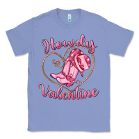 Colony Blue howdy valentine Classic Tee - MaliasSmallBusiness