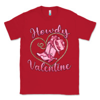 Red howdy valentine Classic Tee - MaliasSmallBusiness