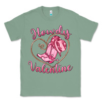Sage howdy valentine Classic Tee - MaliasSmallBusiness