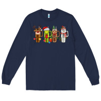 Navy obsessive cup disorder christmas Long Sleeve Tee - MaliasSmallBusiness