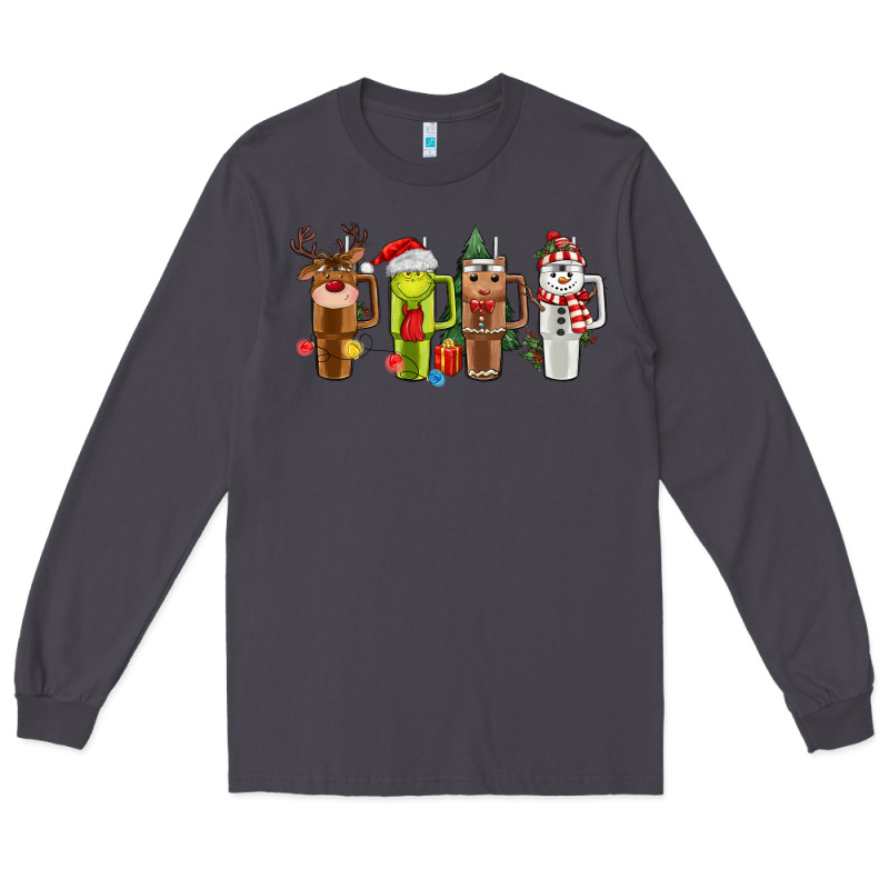 Obsessive Cup Disorder Christmas Long Sleeve Tee by MaliasSmallBusiness | Teevron