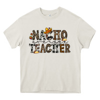 Cream nacho averange teacher Heavy Core Tee - CowhideDigitalArt