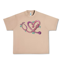 Burro nurse heart Urban Heavy Tee - MaliasSmallBusiness