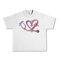 Lunar Rock nurse heart Urban Heavy Tee - MaliasSmallBusiness