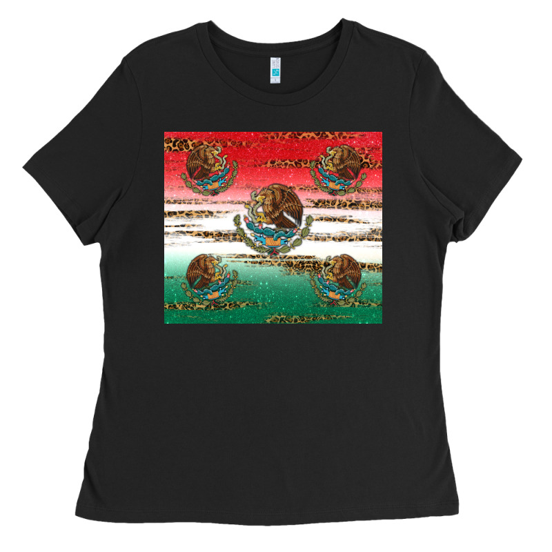Mexican Flag Ladies Tee by RanaPortraitStore | Teevron