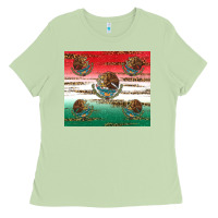 Matcha Mexican Flag Ladies Tee - RanaPortraitStore