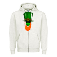 St. Patrick' Day Gnome Zipper Hoodie | Teevron