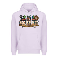 Lilac Small town big spirit Baseball Premium Hoodie - HowdyJamesFarm