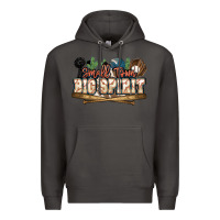 Smoke Small town big spirit Baseball Premium Hoodie - HowdyJamesFarm