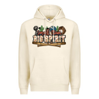 Tofu Small town big spirit Baseball Premium Hoodie - HowdyJamesFarm