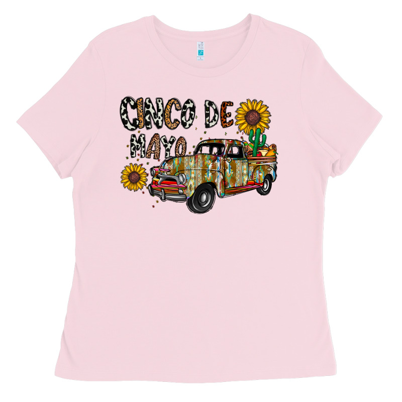 Cinco De Mayo Truck Ladies Tee by CowhideDigitalArt | Teevron