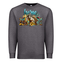 Charcoal Heather Horse Mom Premium Sweatshirt - HowdyJamesFarm