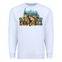 White Horse Mom Premium Sweatshirt - HowdyJamesFarm