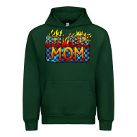 Forest Green Hot mess mom Mother's Day Urban Hoodie - FaDigitalArtStudio