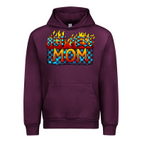 Mauve Wine Hot mess mom Mother's Day Urban Hoodie - FaDigitalArtStudio