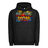 Pigment Black Hot mess mom Mother's Day Urban Hoodie - FaDigitalArtStudio