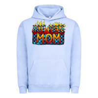 Pigment Grape Ice Hot mess mom Mother's Day Urban Hoodie - FaDigitalArtStudio