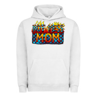 Pigment Lunar Rock Hot mess mom Mother's Day Urban Hoodie - FaDigitalArtStudio