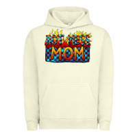 Pigment Pistachio Hot mess mom Mother's Day Urban Hoodie - FaDigitalArtStudio