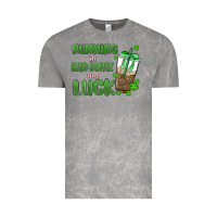 Cloud Rock iced coffee and luck Vintage Tee - MaliasSmallBusiness