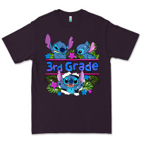 Plum preview flower stitch 3rd grade Premium Tee - AdoDesignShop