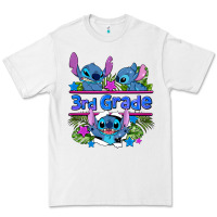 White preview flower stitch 3rd grade Premium Tee - AdoDesignShop