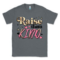 Charcoal Heather raise them kind Classic Tee - JahusDesignShop