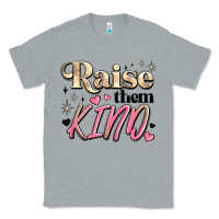 Heather Grey raise them kind Classic Tee - JahusDesignShop