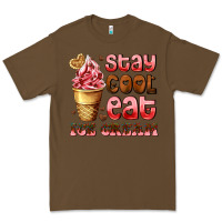 Cacao stay cool eat ice cream Premium Tee - AdoDesignShop