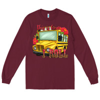 Burgundy this is how i roll Long Sleeve Tee - NancyCooperArtShop