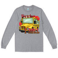 Heather Grey this is how i roll Long Sleeve Tee - NancyCooperArtShop