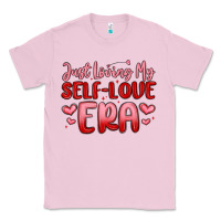 Bubblegum Pink just loving my self love era Classic Tee - MaliasSmallBusiness