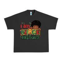 Pigment Black i am black history black boy Urban Heavy Tee - MaliasSmallBusiness