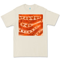 Bone orange glitter heart Premium Tee - JahusDesignShop