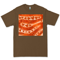 Cacao orange glitter heart Premium Tee - JahusDesignShop