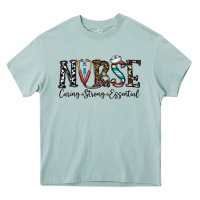 Arona nurse caring strong essential Heavy Core Tee - CowhideDigitalArt