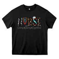 Black nurse caring strong essential Heavy Core Tee - CowhideDigitalArt
