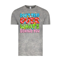 Cloud Rock don't trip over what's behind you Vintage Tee - JahusDesignShop