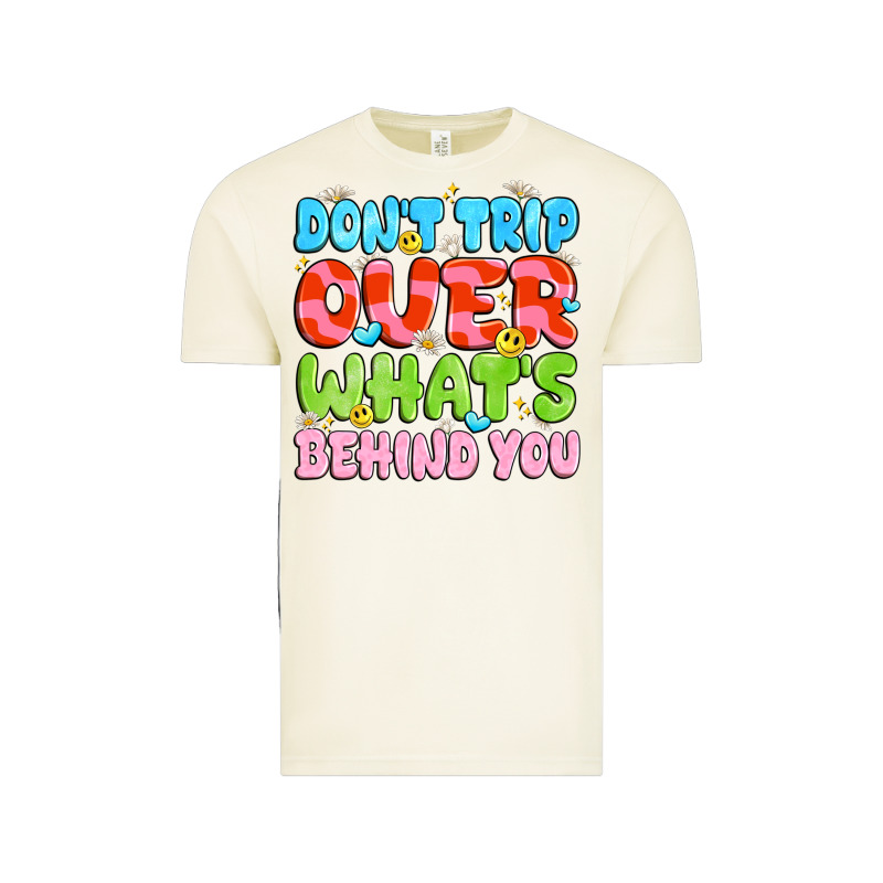 Don't Trip Over What's Behind You Vintage Tee by JahusDesignShop | Teevron