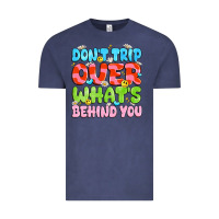 Vintage Denim don't trip over what's behind you Vintage Tee - JahusDesignShop