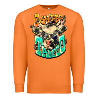 Carrot Can't be tamed cow Premium Sweatshirt - HowdyJamesFarm