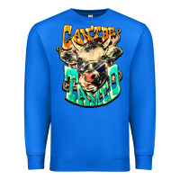 True Royal Can't be tamed cow Premium Sweatshirt - HowdyJamesFarm