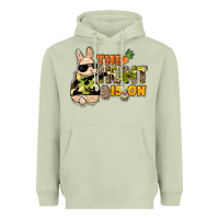 Matcha The hunt is on Easter Day Heavyweight Hoodie - HowdyJamesFarm