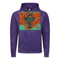 Cloud Purple western cross tumbler Vintage Hoodie - Jasminsmagicworld