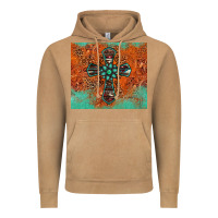 Western Cross Tumbler Vintage Hoodie | Teevron