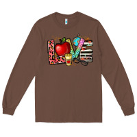 Chestnut love teacher Long Sleeve Tee - NancyCooperArtShop